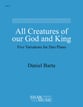 All Creatures of Our God and King piano sheet music cover